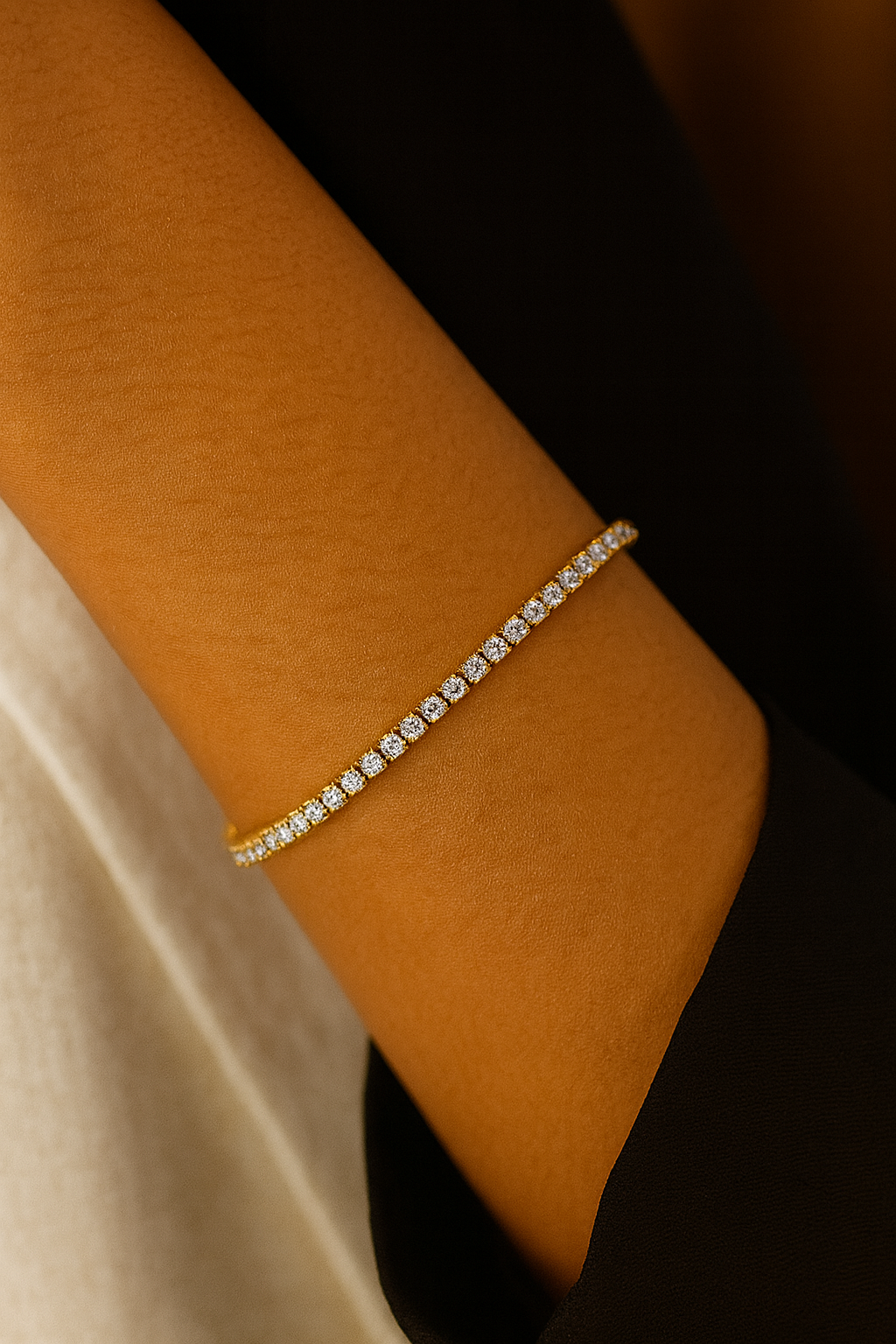 Bracelet Tennis Lumière